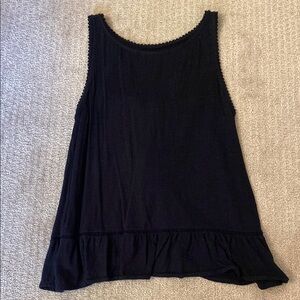 Loft Navy Sleeveless Top